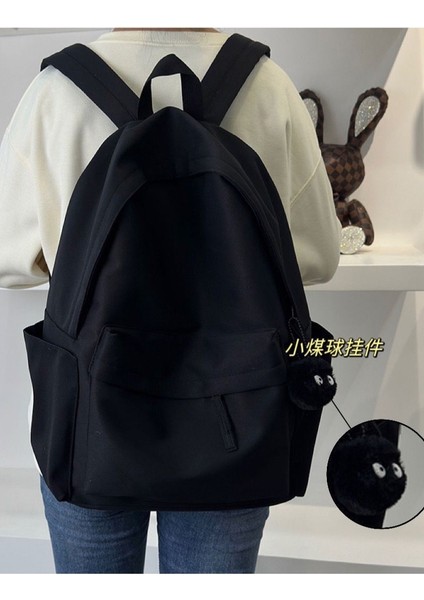 Kadın Ortaokul Öğrencileri Için Yeni Kore Tarzı Ins Okul Çantası, Büyük Kapasiteli Basit Katı Renkli Sırt Çantası, Ortaokul ve Lise Üniversite (Yurt Dışından) fırsatları