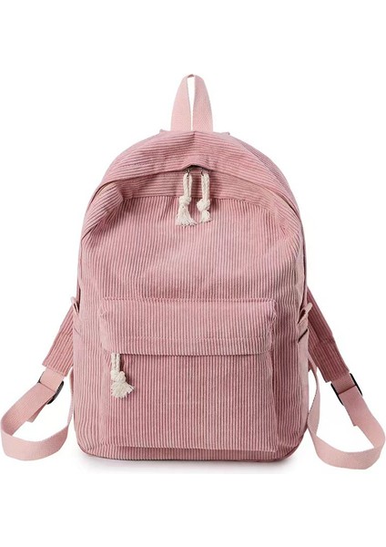 Yeni Okul Çantası Kadın Kore Versiyonu Yuansu Ulzzang Lise Öğrencisi Kişiselleştirilmiş Kadife Kolej Tarzı Sırt Çantası Kadın Sırt Çantası (Yurt Dışından)