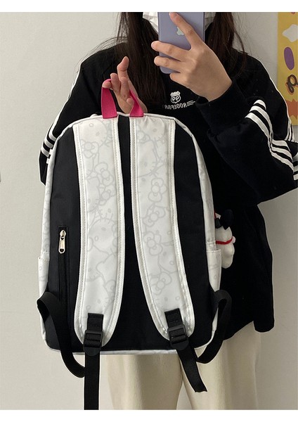 Sırt Çantası Yeni Sevimli Niş Sırt Çantası Lise Öğrencisi Baskılı Okul Çantası Kampüs Büyük Kapasiteli Hafif Kız Çantası (Yurt Dışından) modelleri