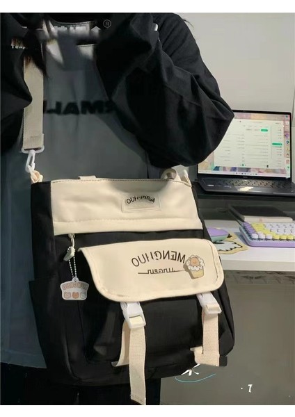 Ins Çok Yönlü Kolej Tarzı Messenger Çanta Ders Çantası Büyük Kapasiteli Tote Çanta Omuz Çantası Kız Öğrenci Sınıf Işe Gidip Gelme Çantası-Alibaba (Yurt Dışından) fiyatları