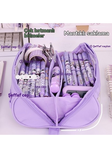 Yeni Okul Sezonu Yeni Silindirik Şeffaf Kalem Kutusu Yüksek Görünümlü Çok Fonksiyonlu Ilkokul ve Ortaokul Öğrencileri Kalem Kutusu Büyük Kapasiteli Kırtasiye Kutusu (Yurt Dışından) indirimleri