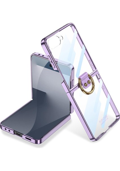Samsung Galaxy Z Flip7 5g Için Yüzüklü Gkk Phantom Kılıfı (Yurt Dışından)