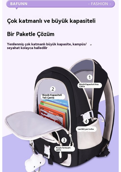 Lise Kızlarına Yönelik Yeni Okul Çantası, Büyük Kapasiteli, Ortaokul Öğrencileri, Ortaokul Öğrencileri, Ilkokul Öğrencileri- (Yurt Dışından) fırsatları