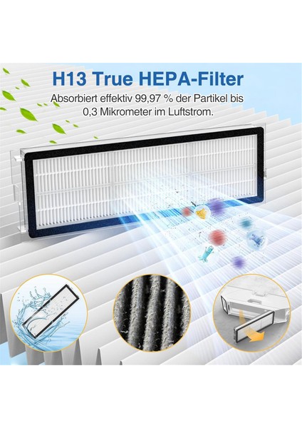 Roborock Qrevo S/qrevo Pro/qrevo Max V Ana Yan Fırça Hepa Filtre Paspas Bezi Toz Torbası Yedek Parçaları (Yurt Dışından) indirimleri