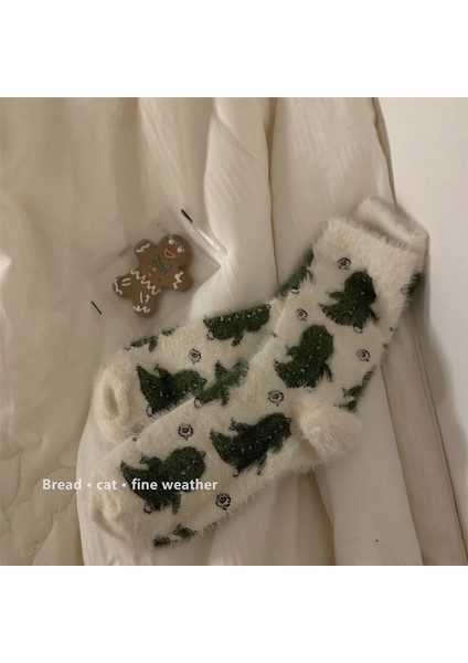 Yünle Kalınlaştırılmış Isıtmalı Vizon Keten Çorap (Yurt Dışından) fırsatları