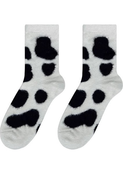 Yünle Kalınlaştırılmış Isıtmalı Vizon Keten Çorap (Yurt Dışından)