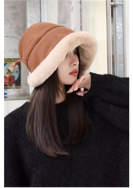 Peluş Kulak Koruyuculu, Başlığı Isıtmalı, Yün Katmanlı, Kalın ve Sevimli Yığın Şapka (Yurt Dışından) indirimleri