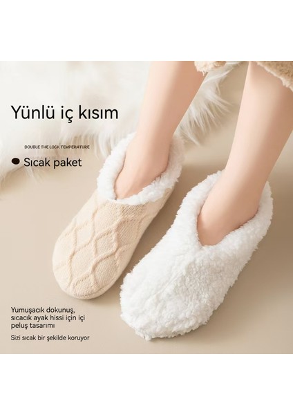 Kışlık, Yün Astarlı, Kalınlaştırılmış, Isıtıcı Zemin Çorabı (Yurt Dışından) fırsatları