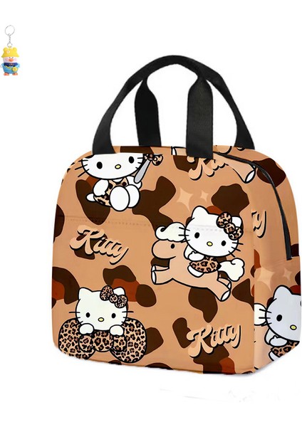 Taşınabilir Öğle Yemeği Çantası Karikatür Öğle Yemeği Çantası Kt Kedi Yalıtımlı Öğle Yemeği Kutusu Çantası Pirinç Depolama (Yurt Dışından)