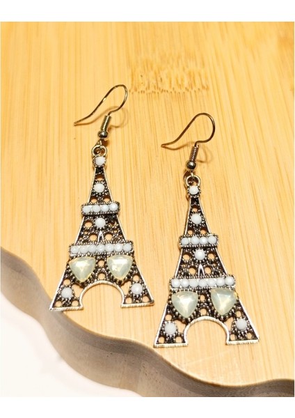 Lüks Renkli Figürlü Otantik Küpe