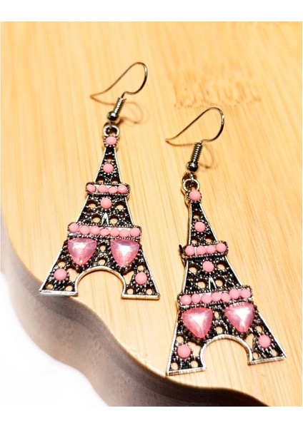 Lüks Renkli Figürlü Otantik Küpe