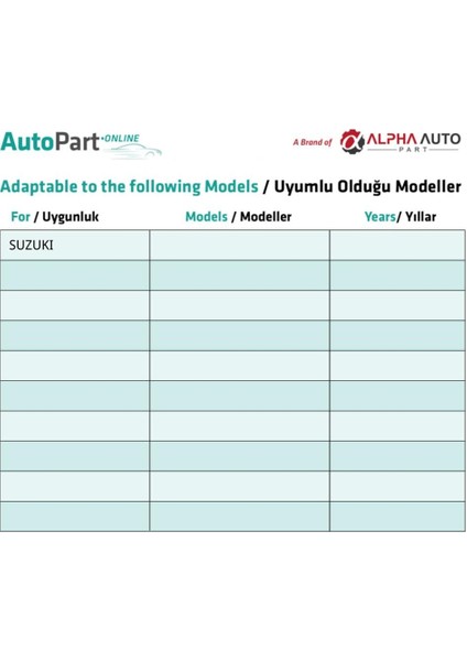 Suzuki Için Döşeme Klips- 10 Adet indirimleri