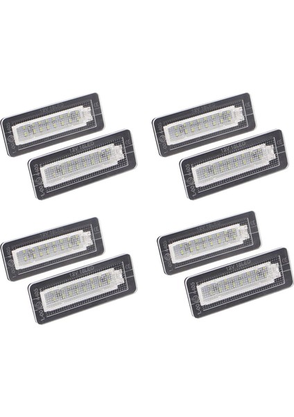 Benz Smart Için 8x Araba LED Lehbalı Plaka Işığı Iki Coupe Cabrio Için Smart 450 451 (Yurt Dışından)