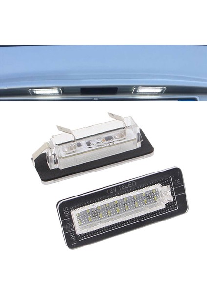 Benz Smart Için 8x Araba LED Lehbalı Plaka Işığı Iki Coupe Cabrio Için Smart 450 451 (Yurt Dışından) fiyatları