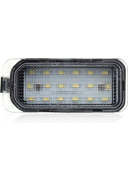 16PCS Araba LED Numaralı Plaka Plaka Işığı Ford Focus Mk Iı Fiesta Mk Vıı Mondeo Mk Iv Kuga S-Max 2008-2019 (Yurt Dışından) indirimleri