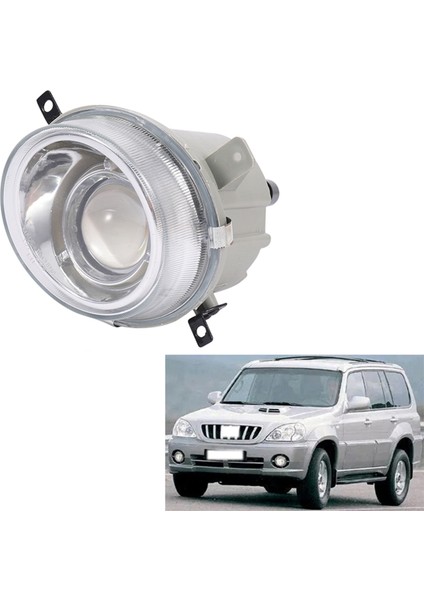 Araba Sol LED Drl Sis Işığı Hyundai Terracan Otomatik Sürüş Lambası Gündüz Çalışan Işık Tampon Lambası (Yurt Dışından) modelleri