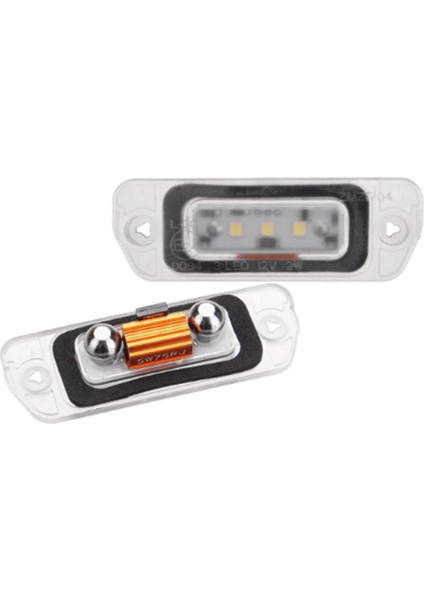 Araba Plaka Işığı LED Numara Plaka Işığı Mercedes Benz Amg ML450 ML500 550 ML63 Lopya Lampa Beyaz (Yurt Dışından) fiyatları