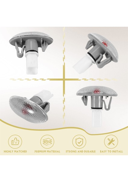 Peugeot 206 407 607 Sinyal Yan Işaretleyici Işık Tekrarlayıcı Lamba Göstergesi 632574 (Yurt Dışından) indirimleri