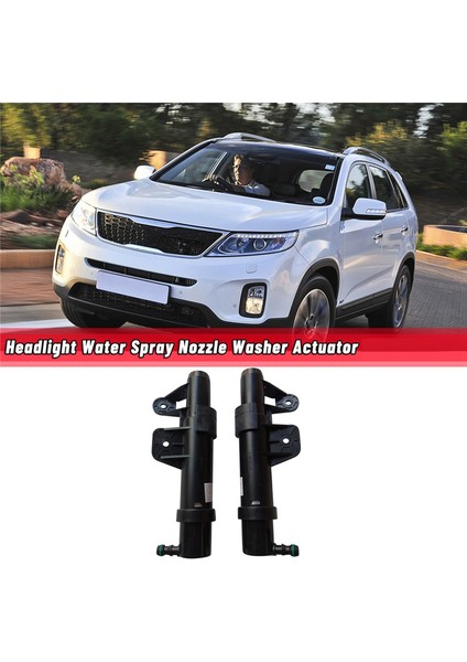 1paır Farlık Psy Mimi Su 98451-3E000 98461-3E000 Kia Sorento 03-08 Kafa Işık Lambası Işık Yıkayıcı Aktüatör (Yurt Dışından) fırsatları