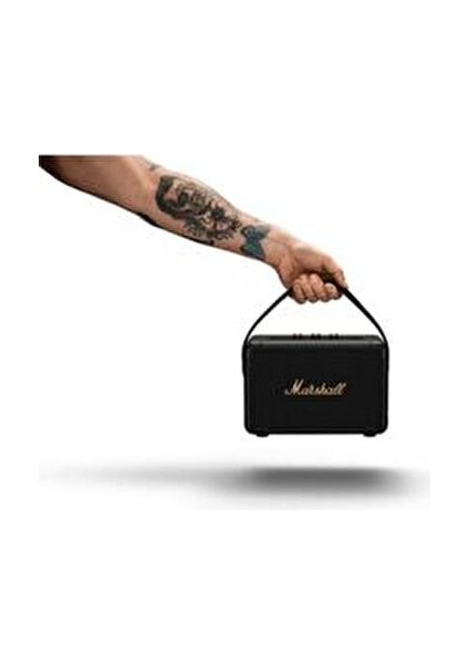 Kilburn II Taşınabilir Bluetooth Hoparlör 36 W Güç ve 20 Saat Pil Ömrü Siyah