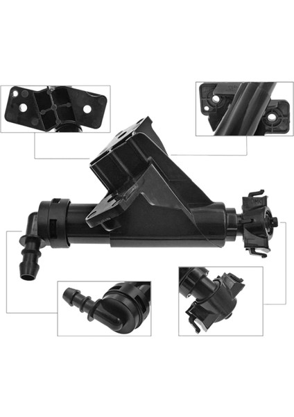 1paır Far Işık Nozum 98671-A2700 98672-A2700 Kia Ceed Için 12-17 Araba Kafası Işık Lambası Temizleme Su Sprey Jet (Yurt Dışından) fiyatları