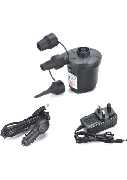 50W Elektrikli Hava Pompası Vakum Depolama Torbaları Için 3 Nozullu Hava Şilteleri Yüzmek Ingiltere Fiş (Yurt Dışından)