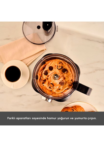 Mastermaid Power Max 11 In 1 Mutfak Robotu Matte Black Silver 2500 W fırsatları