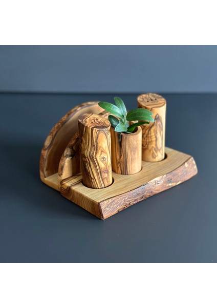 Helene Tuzluk Biberlik Kürdanlık Peçetelik Set