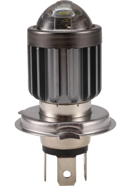 H4 LED Spotlight Küçük Ampul LED Motosiklet Modifiye Far Entegre Iki Renkli Far Aksesuarları (Yurt Dışından)