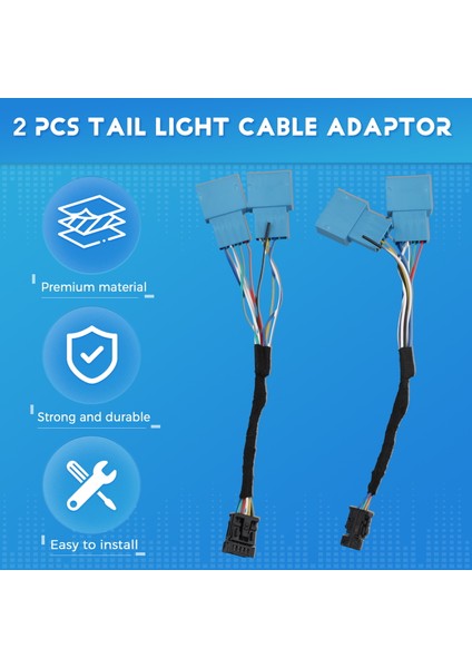 Mini F54 Clubman Ingiltere Union Jack Için 2x Retrofit Lcı LED Kayalı Işık Kablo Adaptörü (Yurt Dışından) fırsatları