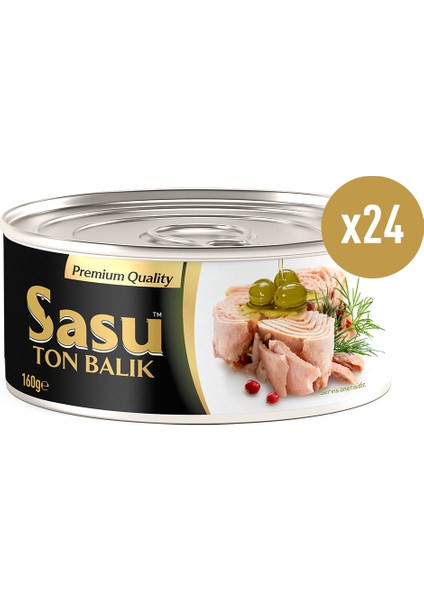 Zeytinyağlı Ton Balığı 1 Koli 24x160 gr Bütün Dilim modelleri