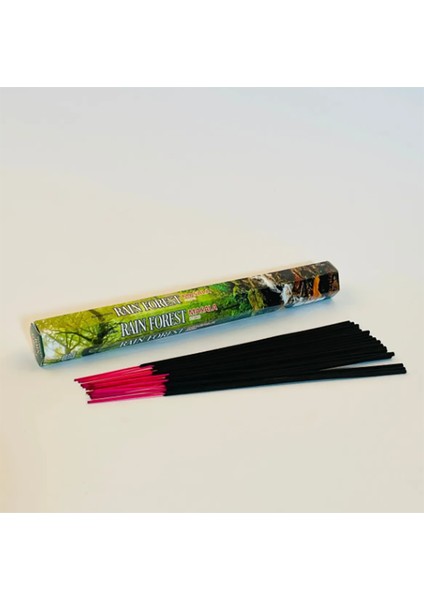 Darshan International Rain Forest Masala ( Yağmur Ormanı) 20'li Çubuk Tütsü (1 Saate Kadar Kullanım Süresi) modelleri