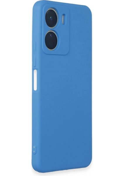 Vivo Y16 Kılıf First Silikon - Mavi fiyatları