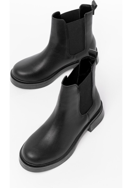 02-2137 Siyah Lastikli Günlük Kadın Bot fırsatları
