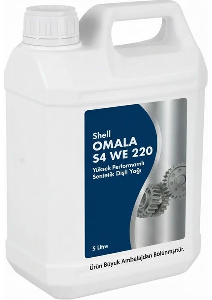 Açık-Shell Omala S4 We 220 - 5 Litre (Eski Adı:tivela S 220)