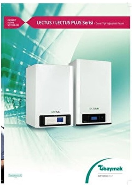 Lectus 90 Kw Pompa Dahil Duvar Tipi Yoğuşmalı Kazan