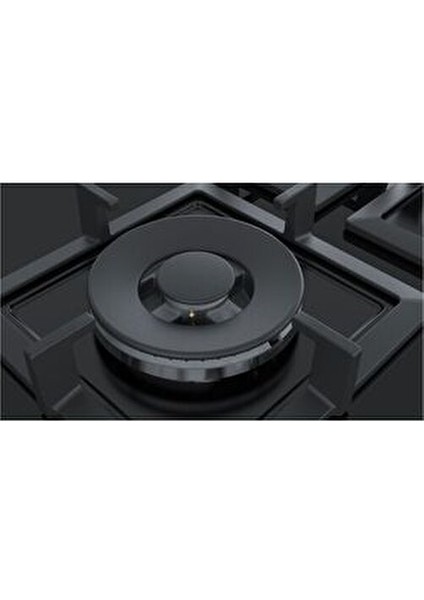 EP7A6Qb20 Gazlı Ocak Düğmeden Ateşleme 5 Gözü Siyah Cam Yüzeyli modelleri