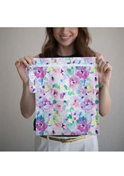 Islak-Kirli Çantası Su Geçirmez Polyester 30x35 cm Renkli Desenli Bebek Aksesuarı fırsatları