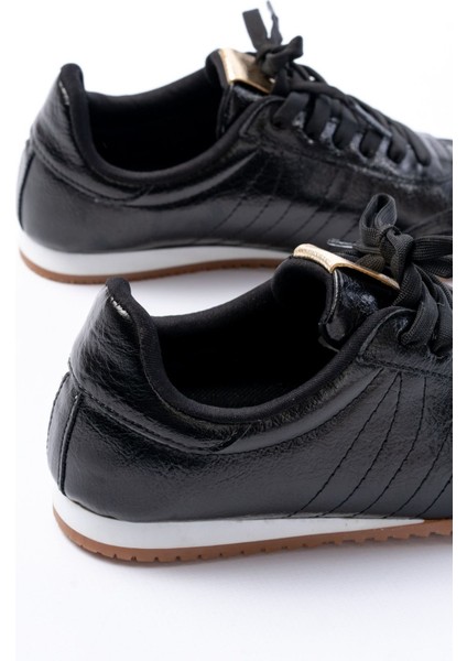 M-1009 Siyah Rugan Bağcıklı Günlük Kadın Spor indirimleri