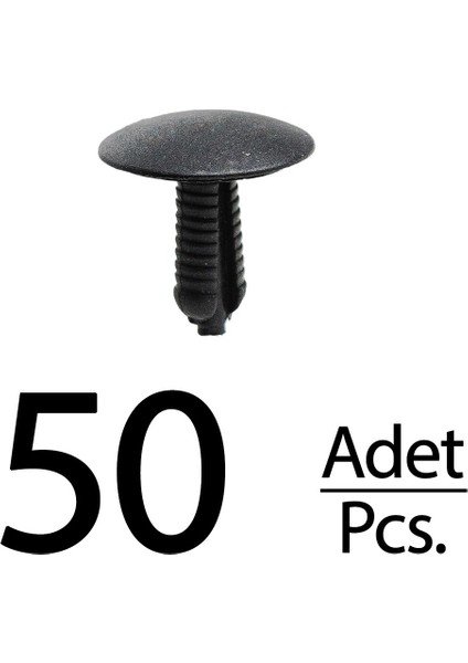 Ford, Land Rover, Jaguar Için Döşeme Klips- 50 Adet