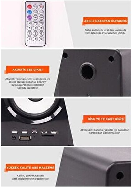 D23 Beyaz Bluetooth Hoparlör 20W Güçlü Ses Çıkışı Taşınabilir Tasarım