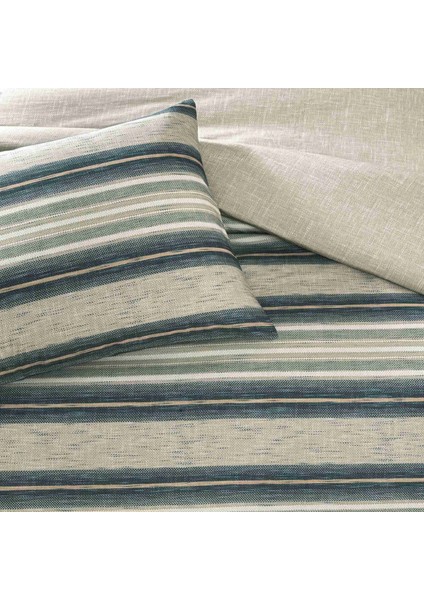 Yeni Sezon Ranforce Tek Kişilik Nevresim Takımı Norıes Mavi fiyatları