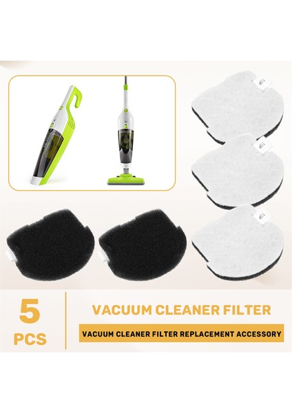 5pcs/set El Tipi Elektrikli Süpürge Filtresi Yedek Aksesuar Mıdea S3-L041C Için Uyum (Yurt Dışından) fırsatları