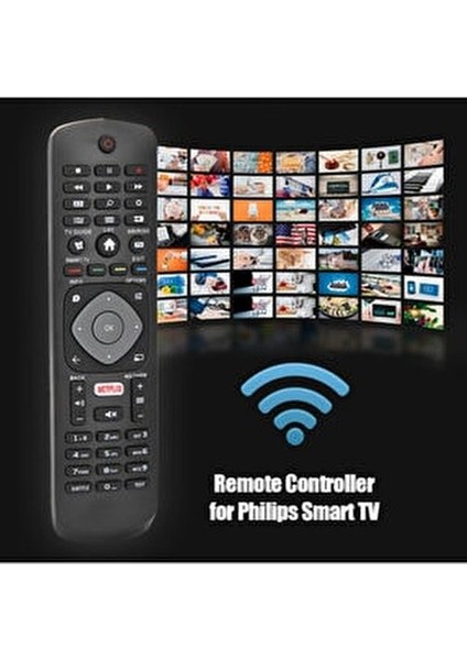 43PUS6262/12 Smart LED TV Kumandası Uyumlu Philips Modelleri İçin Pratik Kontrol