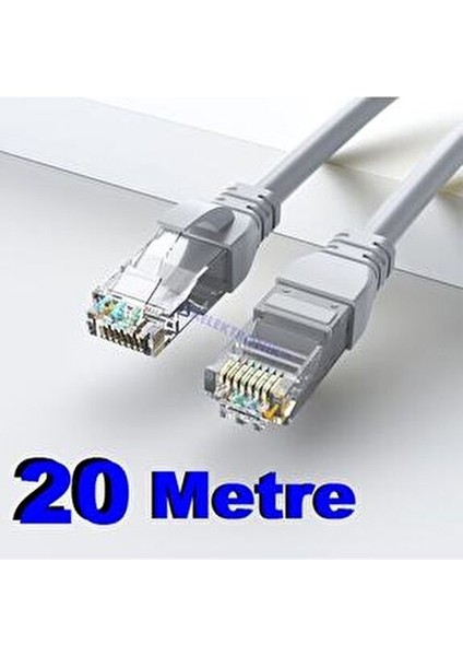 20 Metre Ethernet Kablosu Evrensel Uyumluluk ve Yüksek Performans fiyatları