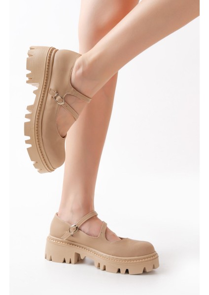 868-756 Nut Günlük Yüksek Tabanlı Loafer Ayakkabı fiyatları