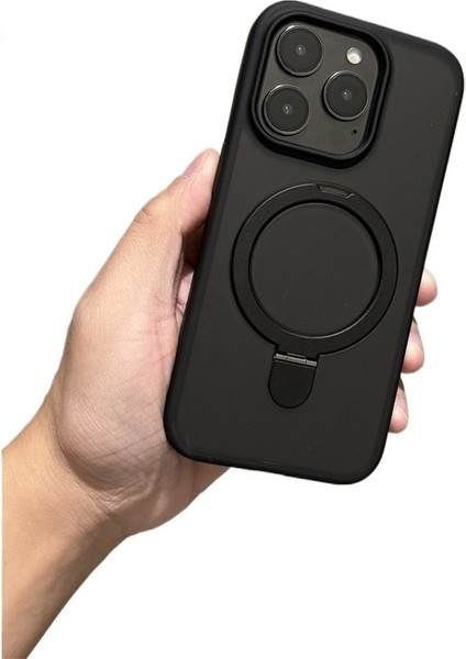 Manyetik Görünmez Braket Apple Buzlu Cep Telefonu Kılıfı IPHONE16 Koruyucu Kılıf Kablosuz Şarj Için Uygundur (Yurt Dışından)