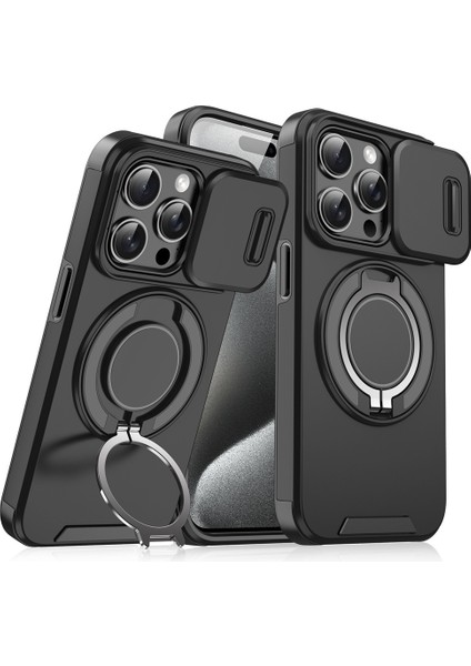 Apple IPHONE16 Cep Telefonu Kılıfı Pencere Braketi Düşmeye Karşı Dayanıklı Yeni Lingke (Yurt Dışından)