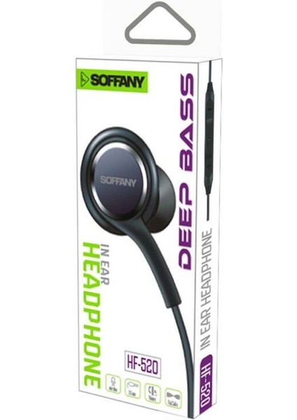 HF-520 Jack Girişli Kulak İçi Kablolu Kulaklık fırsatları