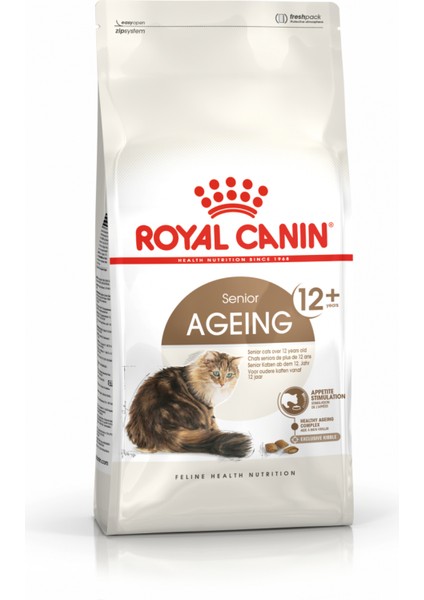 Ageing +12 Yaşlı Kedi Maması 2 Kg